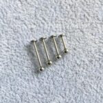 Labret Aço Rosca Externa 316L - Imagem 2