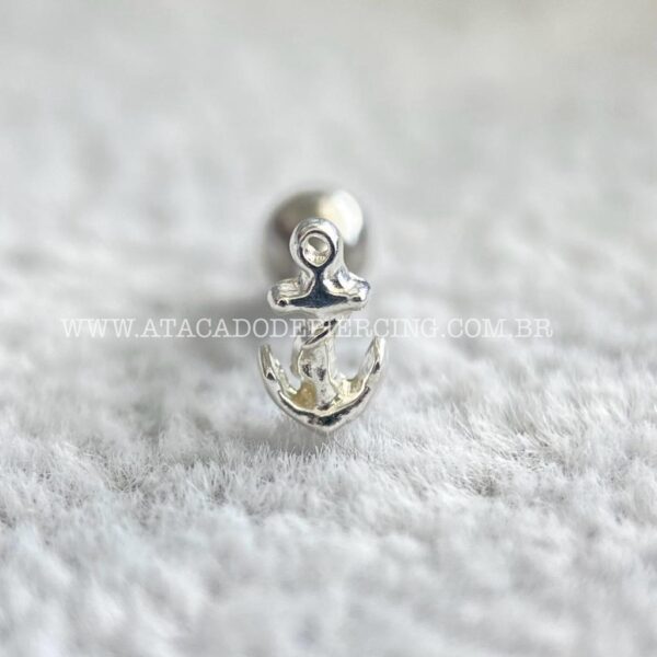 Minibarbell Prata 925 Ancôra - Imagem 5