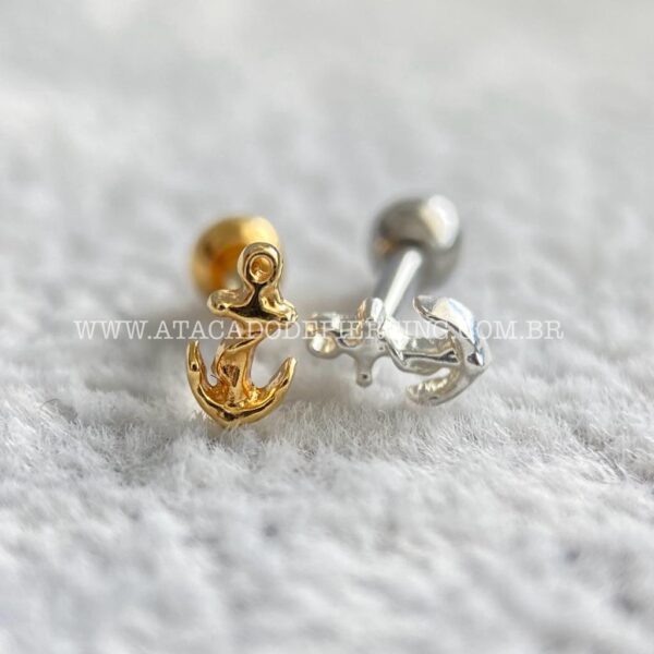 Minibarbell Prata 925 Ancôra - Imagem 3