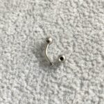 Minibarbell Curvo Titânio - Imagem 4