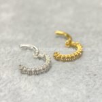 Argola Prata 925 Zircônias - Imagem 7
