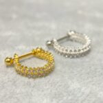 Argola Prata 925 Zircônias - Imagem 4