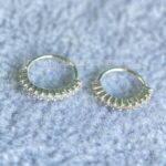 Argola Prata 925 Cravejada Zircônias - Imagem 5