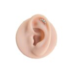 Labret Rosca Interna Titânio Cluster Zircônias - Imagem 4
