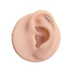 Labret Rosca Interna Titânio Cluster Zircônias - Imagem 6