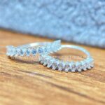 Argola Prata 925 Zircônias