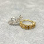 Argola Prata 925 Zircônias - Imagem 4
