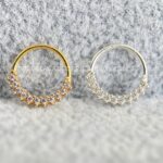 Argola Prata 925 Zircônia