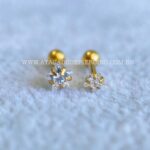 Minibarbell Aço Zircônia Estrela - Imagem 5