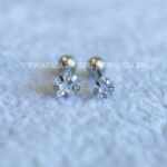 Minibarbell Aço Zircônia Estrela - Imagem 6