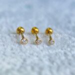 Minibarbell Titânio Australiano Zircônia - Imagem 2