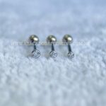 Minibarbell Titânio Australiano Zircônia - Imagem 4