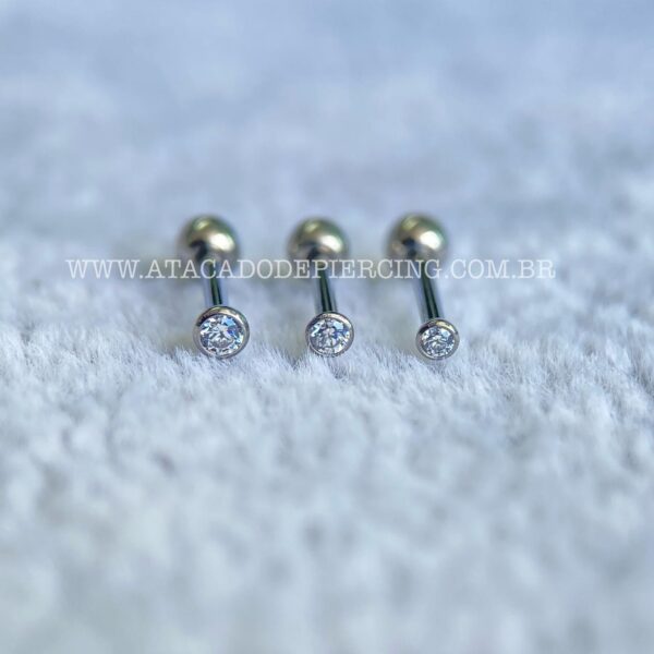 Minibarbell Titânio Australiano Zircônia - Imagem 4