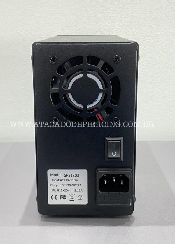 Fonte Anodizadora Black BIVOLT - Imagem 3