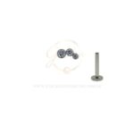 Labret Aço Rosca Interna Cluster Zircônias - Imagem 2