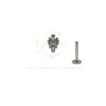 Labret Aço Rosca Interna Indiano Zircônias - Imagem 2