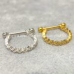 Argola Prata 925 Zircônias - Imagem 3