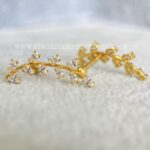 Minibarbell Prata 925 Ramo Zircônias - Imagem 2