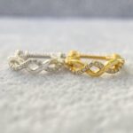 Argola Prata 925 Zircônias