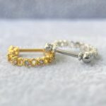 Argola Prata 925 Zircônias - Imagem 2