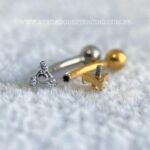 Minibarbell Curvo Titânio Rosca Interna Trinity Zircônias - Imagem 4