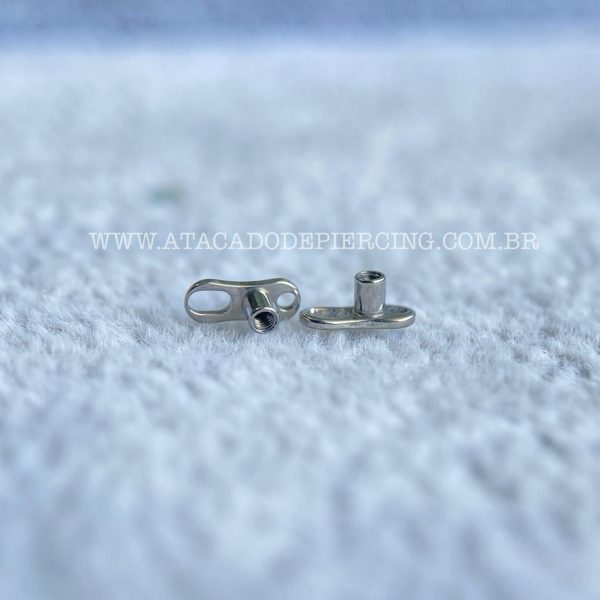 Base Para Piercing Microdermal Titânio - Imagem 1