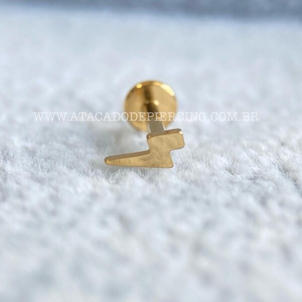 Labret Aço Rosca Interna Raio - Imagem 4