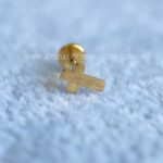 Labret Aço Rosca Interna Cruz - Imagem 2