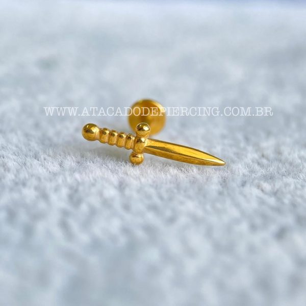 Labret Titânio Rosca Interna Adaga - Imagem 2