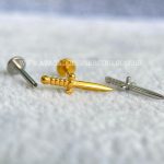 Labret Titânio Rosca Interna Adaga - Imagem 4