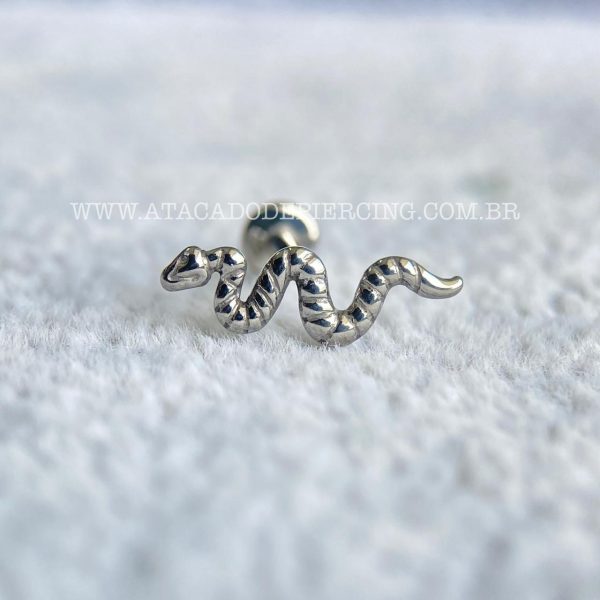 Labret Rosca Interna Titânio Cobra - Imagem 3
