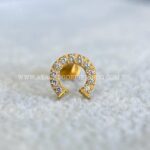 Labret Rosca Interna Titânio Ferradura Zircônias - Imagem 4