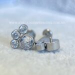 Labret Aço Rosca Interna Zircônias