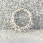 Argola Prata 925 Zircônia - Imagem 3
