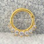 Argola Prata 925 Zircônia - Imagem 2