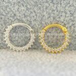 Argola Prata 925 Zircônia