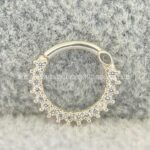 Argola Prata 925 Zircônia - Imagem 2