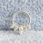 Argola Prata 925 Zircônia - Imagem 4