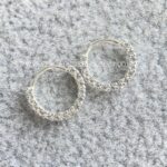 Argola Prata 925 Zircônia - Imagem 3