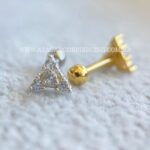 Minibarbell Prata 925 Zircônias