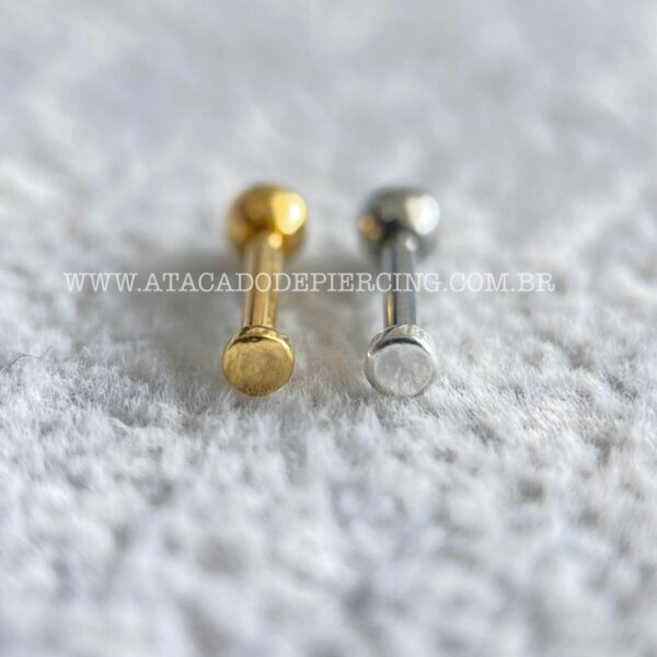 Minibarbell Prata 925 Ponto - Imagem 1