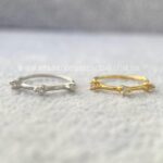 Argola Prata 925 Zircônias - Imagem 2