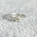 Argola Prata 925 Flor Zircônia - Imagem 2