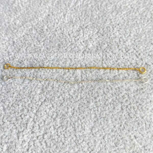 Corrente Para Piercing Prata 925 - Imagem 8