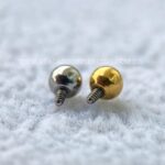 Esfera para Piercing Titânio Rosca Interna