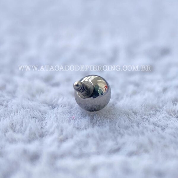 Esfera para Piercing Titânio Rosca Interna - Imagem 3