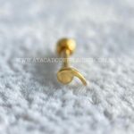 Minibarbell Prata 925 Virgula - Imagem 4