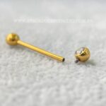 Barbell Titânio Zircônia Rosca Interna - Imagem 4