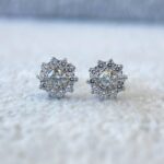 Labret Rosca Interna Titânio Flor Zircônias