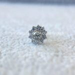 Labret Rosca Interna Titânio Flor Zircônias - Imagem 3
